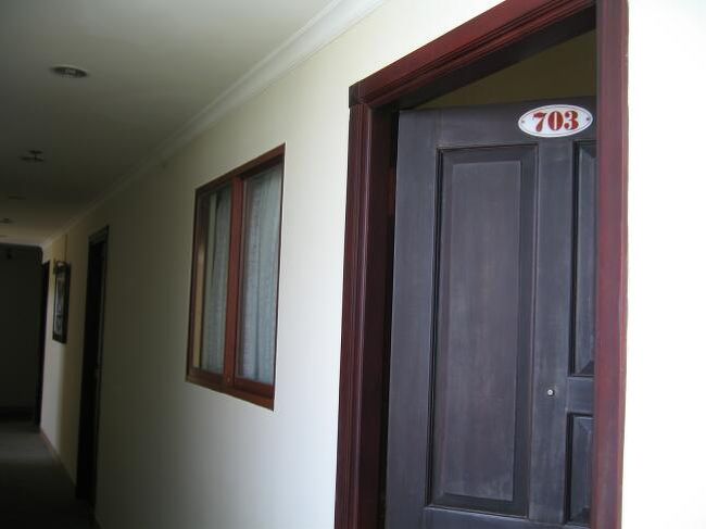 サオナムホテル　703号室へ宿泊