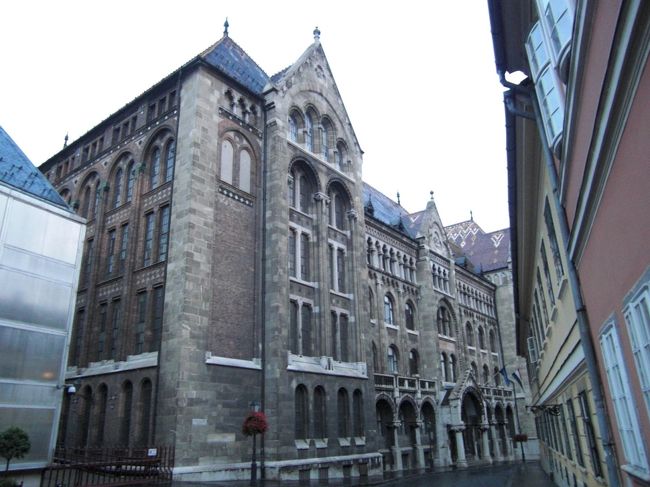 ブダペスト、王宮の丘街並み