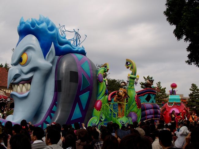 東京ディズニーランド*・゜・*やっぱり混んでた休日のハロウィン