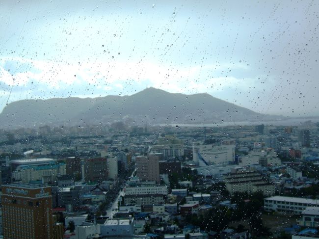 だってこんなに雨が降ってたんだもーん。