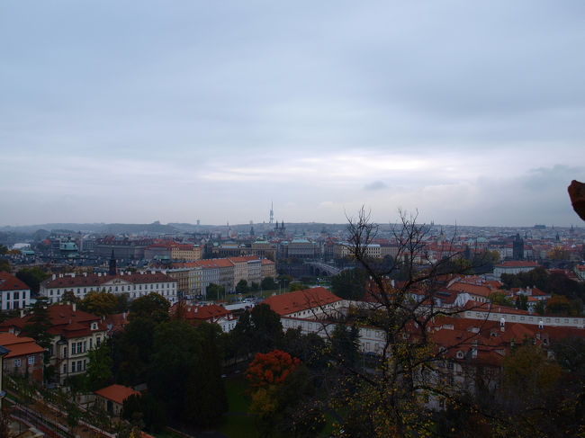 プラハ城から旧市街方面の風景です