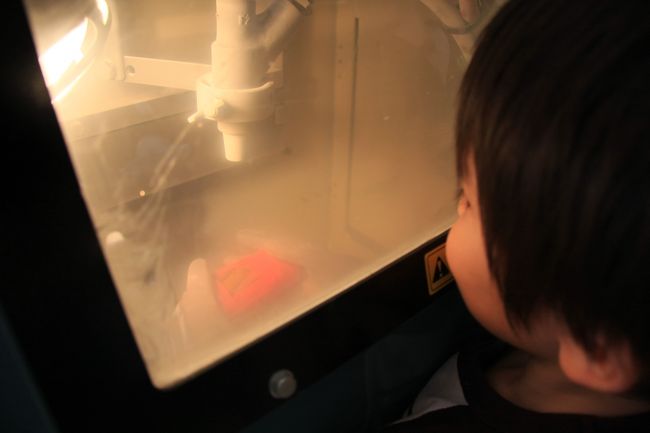 そして砂を吹き付けると・・・