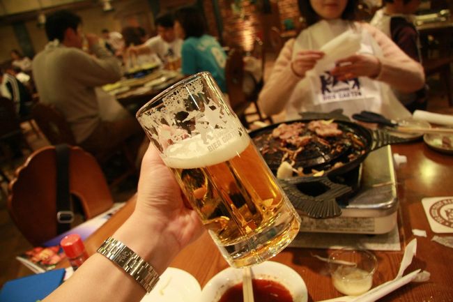 ビールも美味かー！！