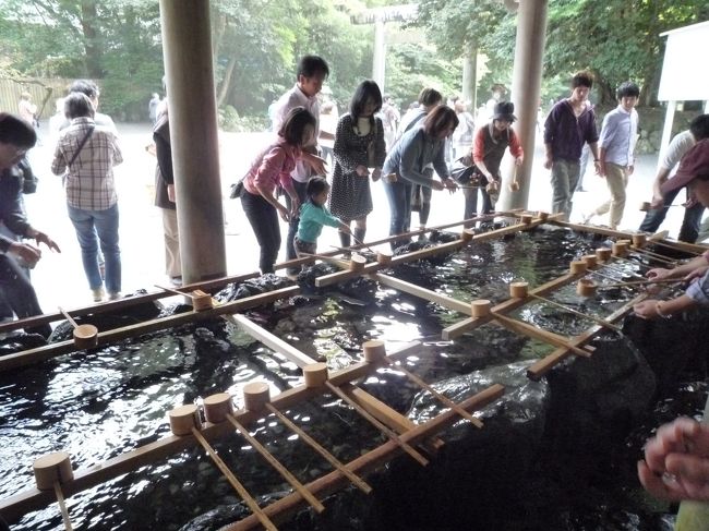 さて、こちらでもお清めを。