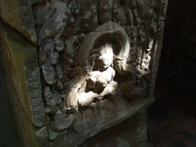 ちょうど光が人物に差していました。