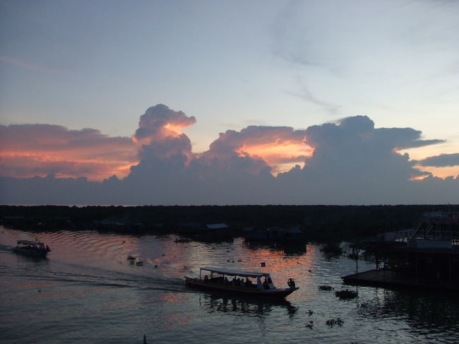 日が沈んでしまいました。けどキレイです。