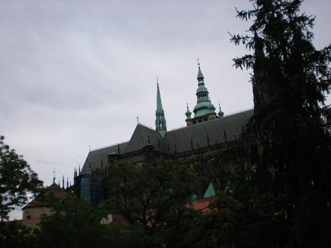 プラハ城が見えた！
