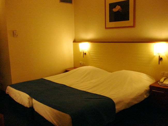 アムステルダムのホテルに到着。