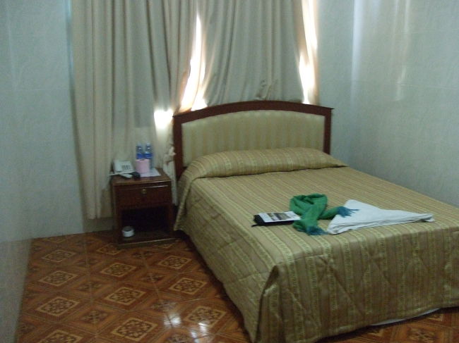 紹介してもらった宿は、安くてキレイで快適でした♪<br />"City Star G.H."ってトコです。<br />チェックインして、夕方まで観光することにしました。<br />外には、さっき連れてきてくれたトゥクトゥクドライバーが待っていました。<br />市内回って10$ってことでした。