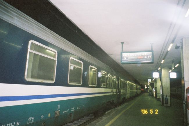 2006年05月02日<br /><br />4:20ボローニャ中央駅着