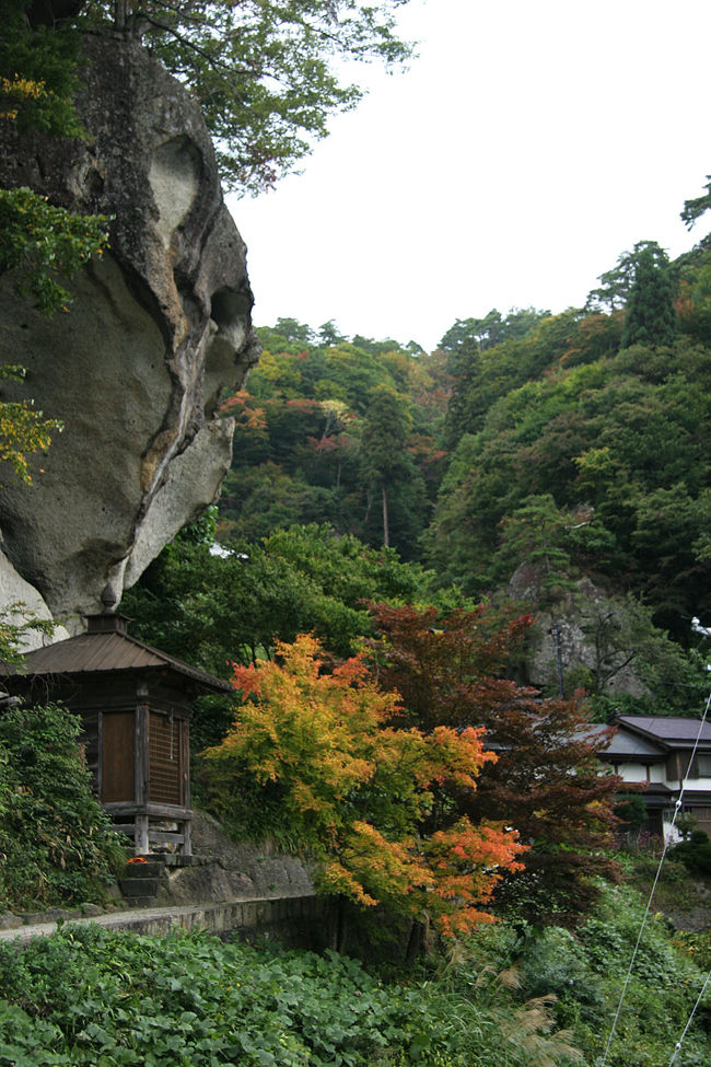 開山堂から見た景色。