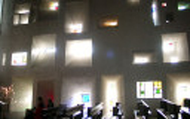 ロンシャンの教会内部