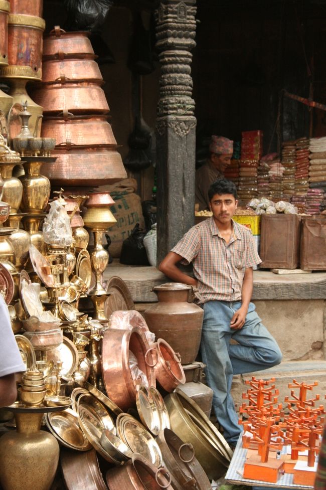 タメル地区/Thamel<br />金物屋