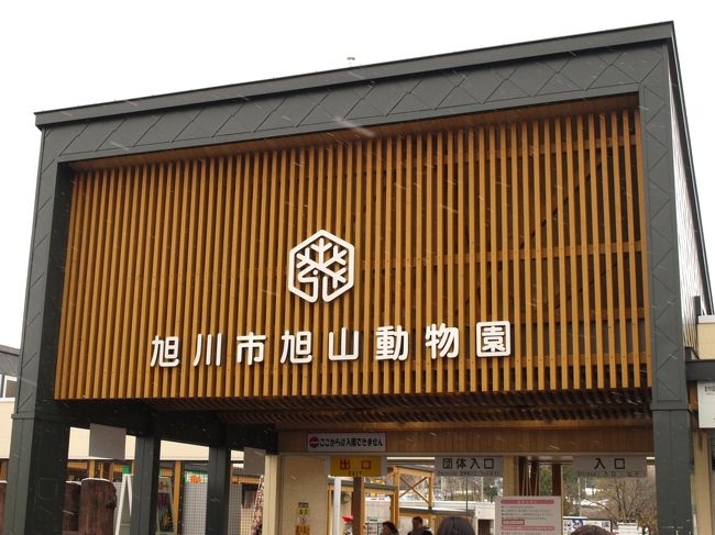 とうとうやってきました、旭山動物園！