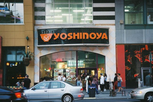 吉野家 in タイムズ･スクエア