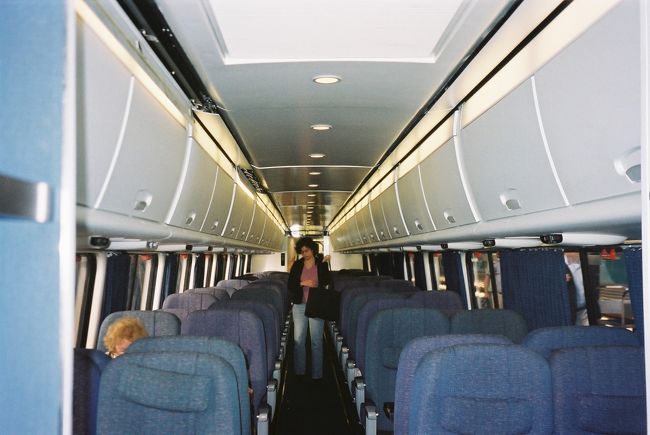 ワシントンD.C.行きアムトラック