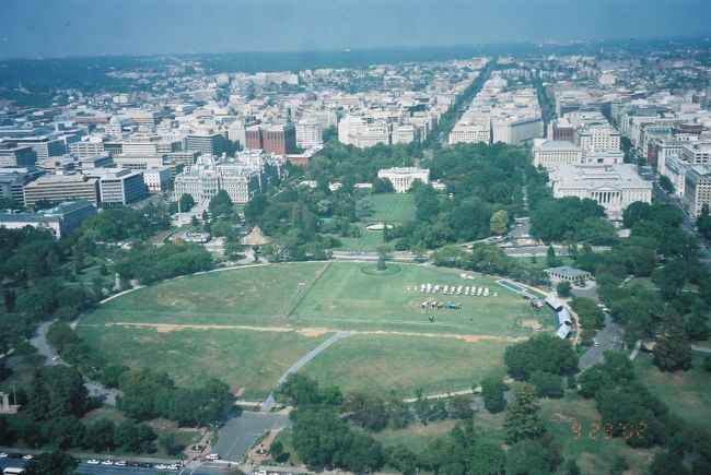 ワシントン記念塔(Washington Momument)からの眺望?