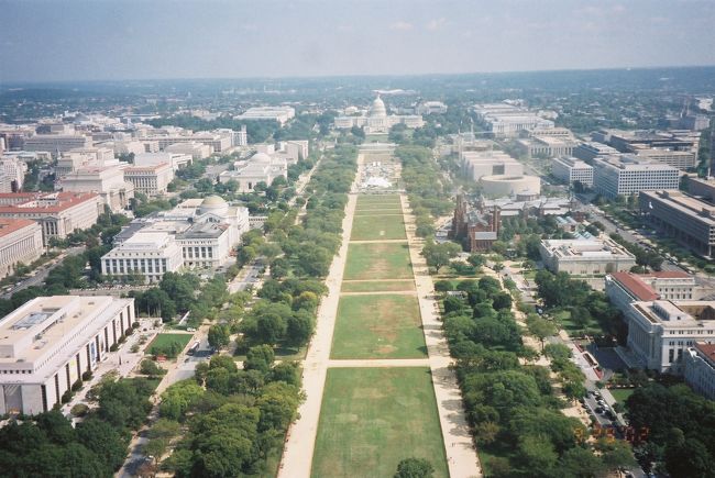 ワシントン記念塔(Washington Momument)からの眺望?