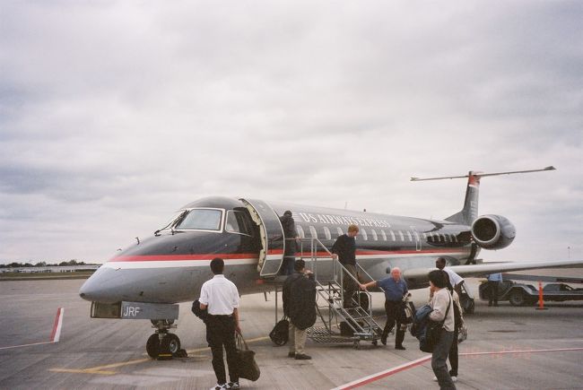 バッファロー空港着 