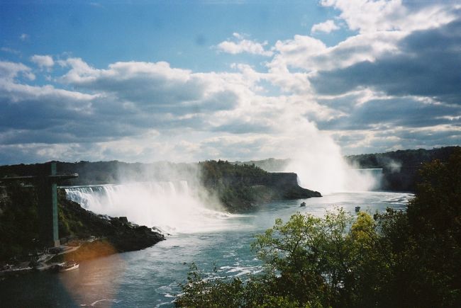 アメリカ滝とホースシュー滝