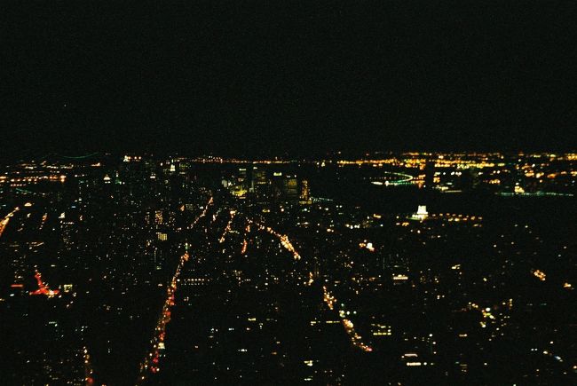 エンパイア･ステート･ビルからの夜景?