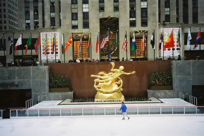 ロックフェラー･センターのアイススケートリンク