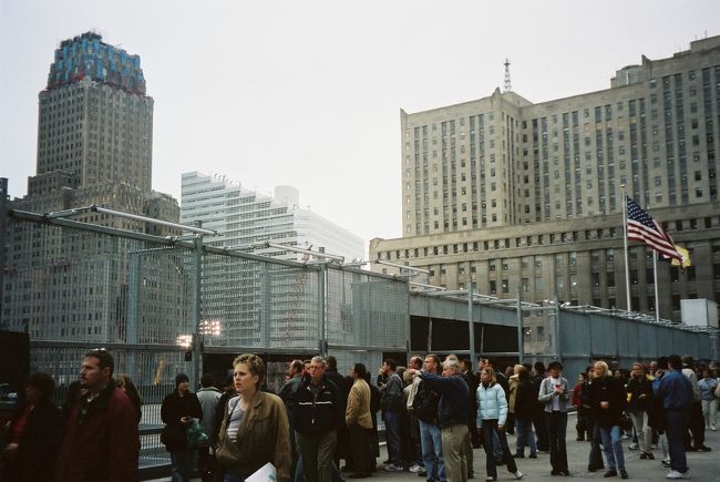 グラウンド･ゼロ<br /><br />※ 翌日ニューヨークを離れる前に、再度訪問した。 