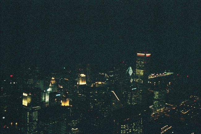 シアーズタワーからの夜景?