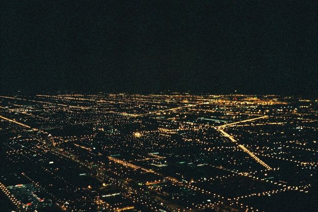 シアーズタワーからの夜景?