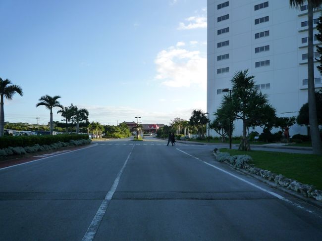 残波ロイヤルホテル広大な敷地