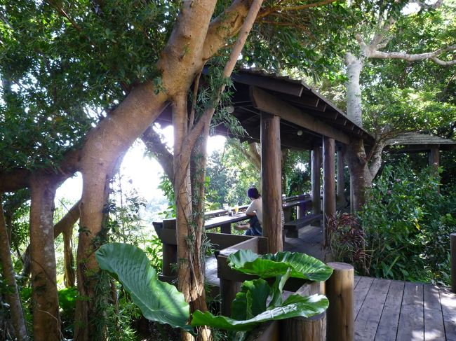 ここのテラス席もステキ