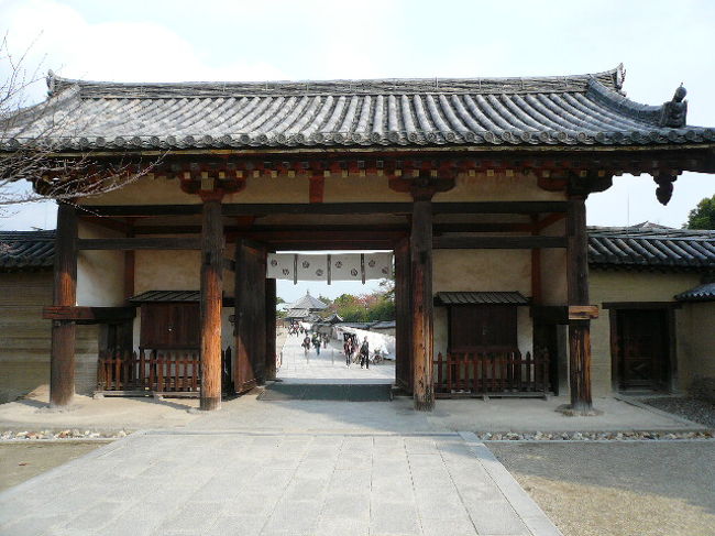 やっと東大門まで帰ってきました。往復300ｍほどですが(笑)個人的には、奈良はどこに行っても結構歩くってイメージです(汗)。