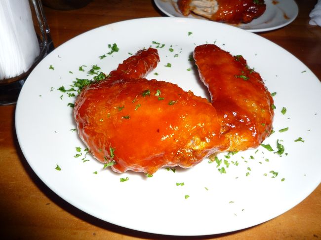 スパイシーなチキン<br /><br />ビールに合う味