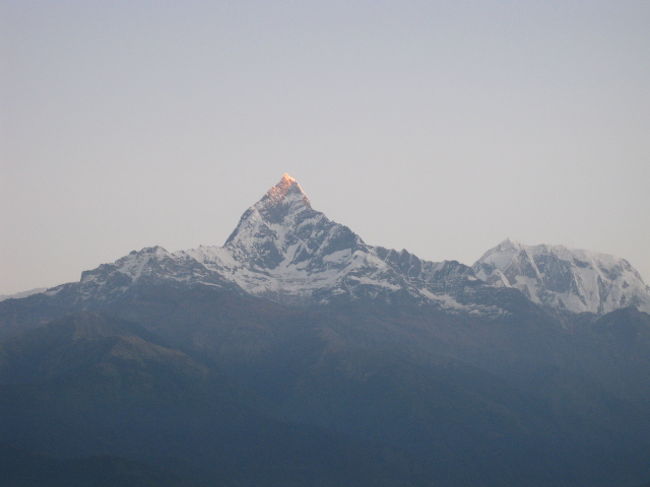 遠くから見たマチャプチャレです