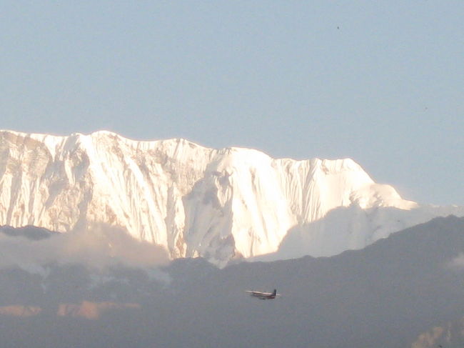 氷河みたい。<br />イヤ、氷河含んでました