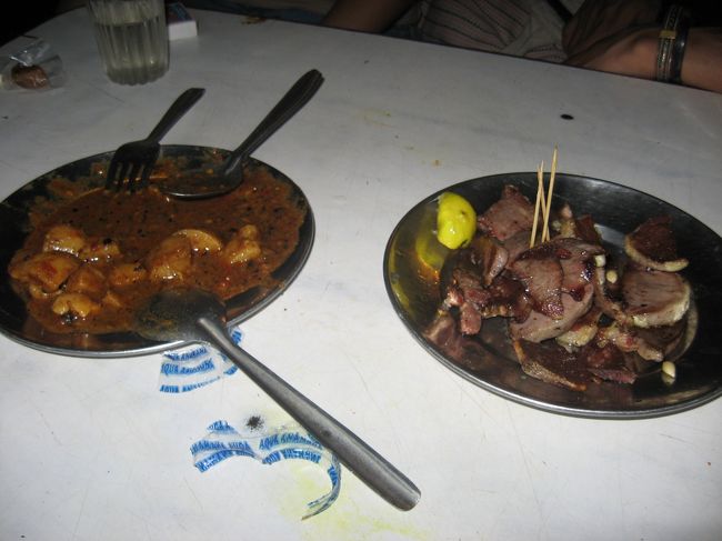 今日の活動は終了。昼ご飯を食べたら友人宅に戻って一休み。そのあと、夜ごはんを食べに出ます。今日は牛タンです。通常、ネパールでは牛タンの味付けは違うようなのですが、やはり日本人としては塩こしょうのみの味付けがいい！！ということで、特別オーダー。というか、ヒンドゥーのネパールで牛が食べられるのか疑問だったのですが、「これは水牛で、ネパールの定義では水牛は牛ではないからOK」とのこと。なるほど。