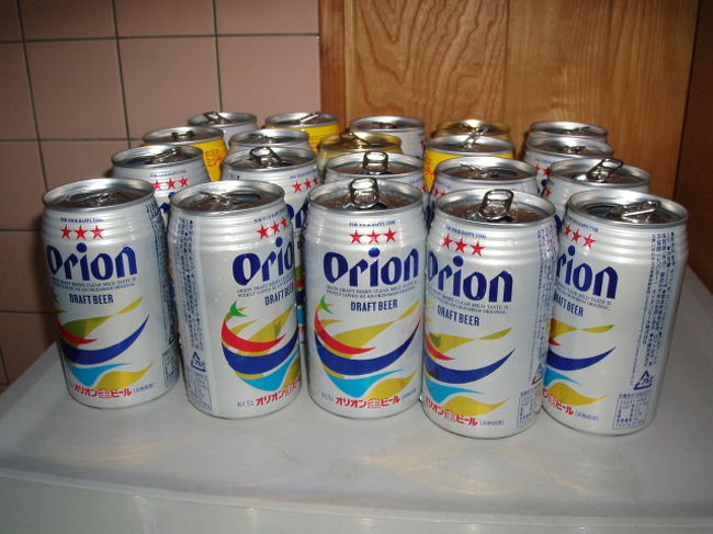 翌朝、ために貯めておいた(笑)空き缶を片付け、<br />本日も川平にあるショップさんへ。