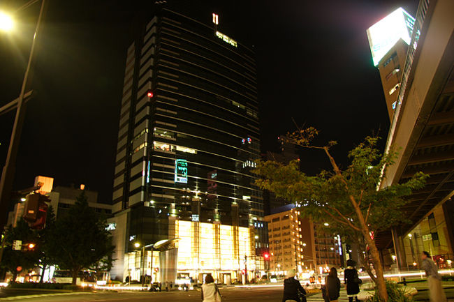 仙台駅周辺は賑やかな雰囲気でした。<br />今夜もビジネスホテルです。