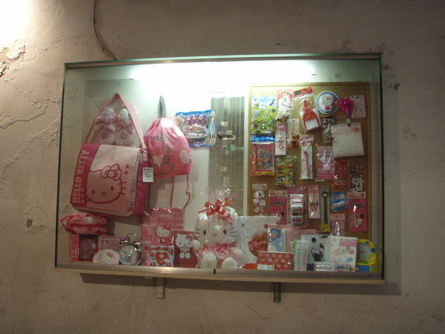 このお店に入ったら日本語のアニメを見てる子が居て<br />少し話した。<br /><br />洞窟と湖とどっちかしか行けなくて迷ってるって言ったら<br />洞窟にした方が良いってアドバイスをくれた。<br /><br />後で連絡先を渡せば良かったかなぁ。<br />と思って戻ったらその建物の玄関のドアの鍵がかかってて、<br />誰か裏から空けようとしてる感じがした。<br /><br />開けてくれよ！って思ったけど、どうやら工事のおじさんがは閉じ込められてしまったらしく、<br />隣のお店の人に伝えて人助け。