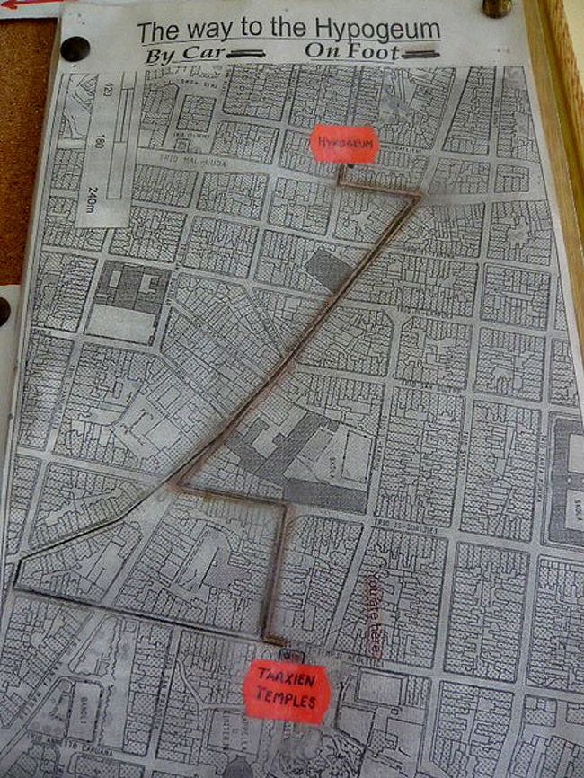 ←◆『近隣の地図です♪』<br /><br />タルシーンからハイポジウムまで<br />歩く場合の案内の地図になってた