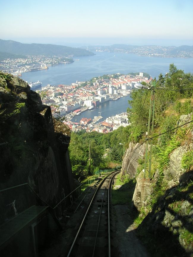 ふたたびケーブルカーで