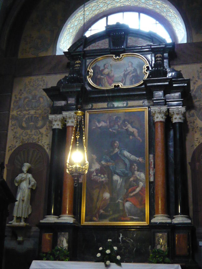 ←◆『聖フランシスコ教会♪』<br /><br />マリア様の絵も素敵でしたよ