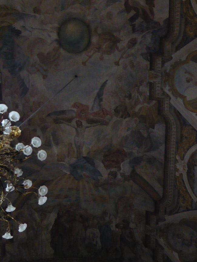 ←◆『聖フランシスコ教会♪』<br /><br />天井画も良い感じでしたよー