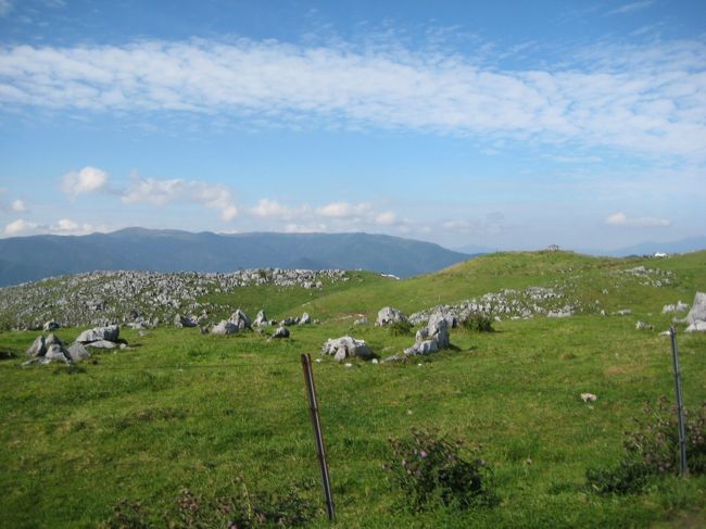 美しき地平線がずっと遠くまで続いています。