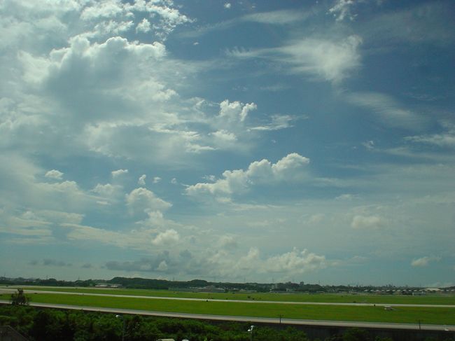 展望台からは、嘉手納基地が見渡せます。<br /><br />嘉手納基地すごい広い！！<br /><br />来る途中、頭上を米軍機が！<br />私達が滞在しているキャンプ場で聞くほうが<br />爆音に聞こえるのは何故かしら？<br /><br />こんな広大な基地が移動になったら、<br />移動先の自然は相当量破壊されてしまうんだろうな…。