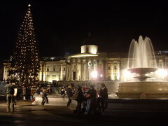 　08年12月後半。 トラファルガー広場とNational Gellery