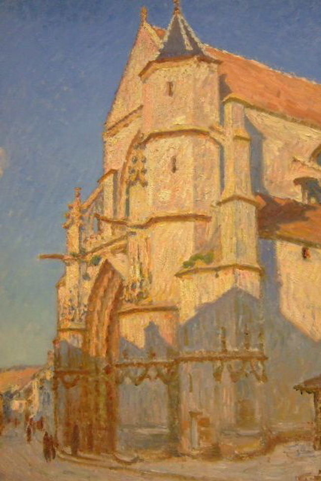 モレシュルロワンの春。モレシュールロワンの春、1891年