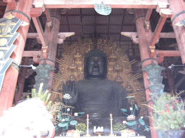 大仏様です。その大きさには圧倒されます。