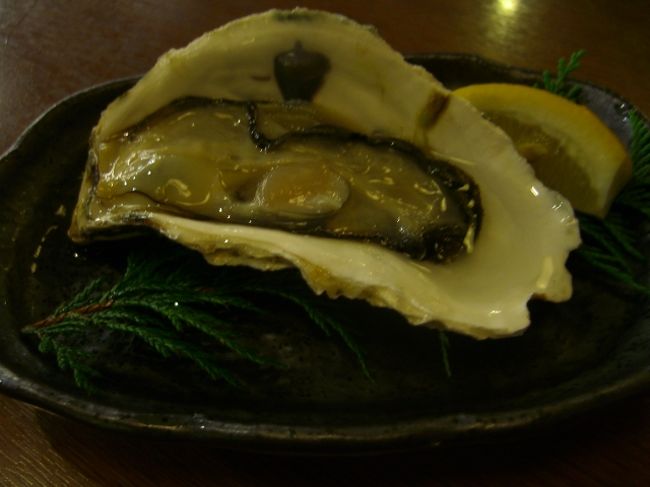 牡蠣の生産日本第２位！<br />生牡蠣いただきます〜