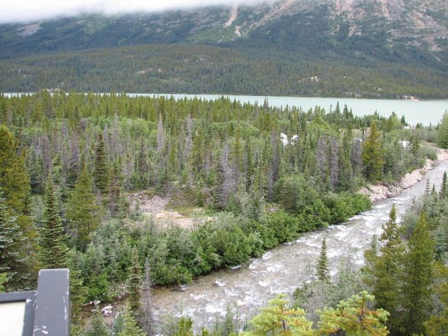 リンダマンシティを上から見たところ。<br />ゴールドラッシュ時には何百もの家があった所です。